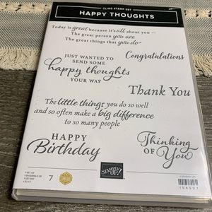 Stampin Up Happy Thoughts